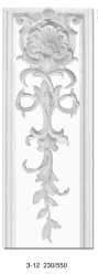 Обрамление для зеркала из гипса ArtDeco З-12