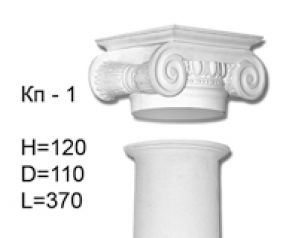 Капитель из гипса ArtDeco Кп-1