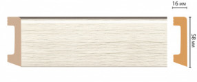 Плинтус напольный DECOMASTER D234-70ДМ (58*16*2400 мм)